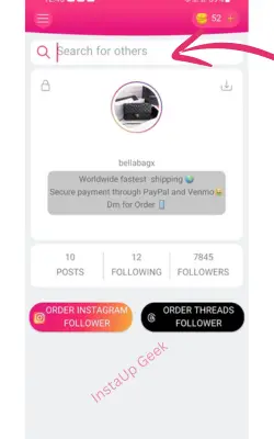 Primary Instagram Account